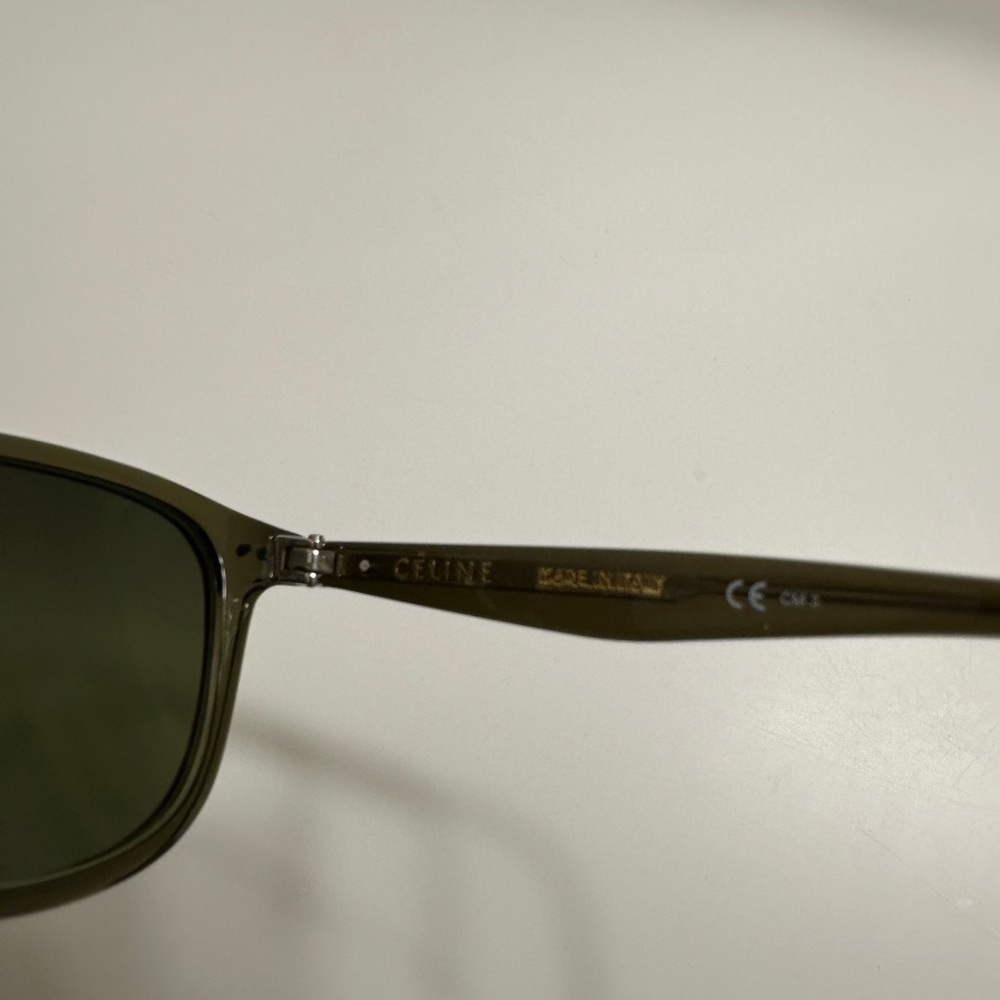 Celine Olive Green Sunglasses CL41412/F/S X4NDT - Picture 7 of 7